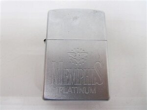 即日発送】※ジャンク※ZIPPO ジッポ ライター MEMPHIS PLATINUM 2001年製 火花OK 喫煙具 アンティーク 361 Y56