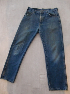 送料無料 80’s～90’s Wrangler unknown デニムパンツ ジーンズ W92cm(W36相当)L77cm ラングラー VINTAGE ワーク ンテージ 80年代 90年代 