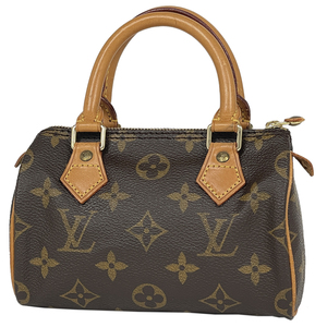 ルイ・ヴィトン Louis Vuitton ミニ スピーディ ショッピング 手提げ ハンドバッグ モノグラム ブラウン M41534 レディース 【中古】