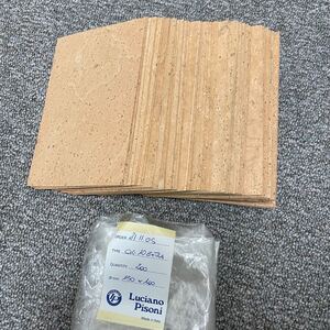 Pisoni CK-10 150X100mm 厚さ1mm コルクシート50枚 長期保管品