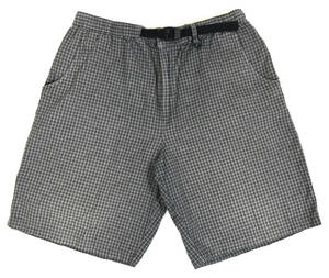 2000s COLUMBIA Shorts M Gray オールドコロンビア ショーツ ハーフパンツ チェック柄