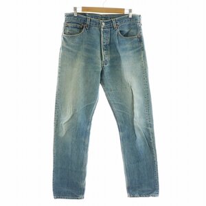 リーバイス 90s 99年製 メキシコ製 6501-0116 デニムパンツ ジーンズ W33 L32 XL 青 ブルー ■GY12 /MW レディース