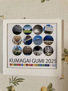 ◆【即決】熊谷組 2025年 卓上カレンダー 建築マニアにオススメ！勇知ウィンドファーム/金沢スタジアム/有田トンネル他♪