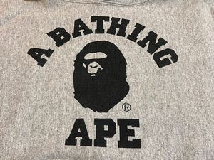 BAPE × Champion Reverse Weave パーカー★エイプ ape チャンピオン リバースウィーブ