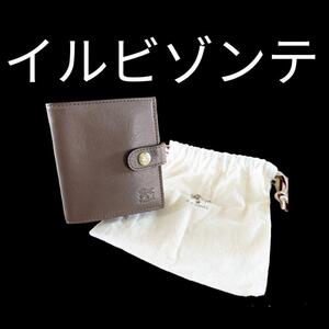 イルビゾンテ　折り財布　【グレー（トルトラ）】メンズ・レディース