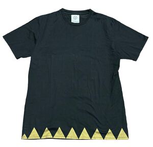 美品 visvim NEZ PERCE TEE S/S ビズビム ネズピース Tシャツ ブラック/ゴールド L