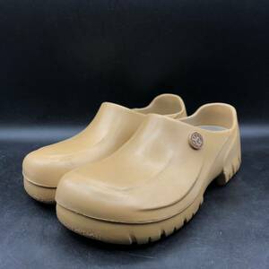 M3233 BIRKENSTOCK ビルケンシュトック ラバー スリッポン コックシューズ レディース 36/23.0cm相当 ベージュ