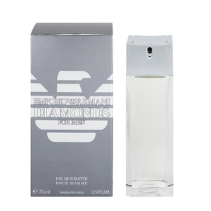 エンポリオ アルマーニ ダイヤモンズ フォーメン EDT・SP 75ml 香水 フレグランス DIAMONDS FOR MEN EMPORIO ARMANI 新品 未使用