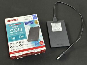 BUFFALO(バッファロー) PS5/PS4/PC対応 ポータブルSSD 1TB SSD-PG1.0U3-BC