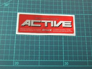 ★★　昭和　当時物　ステッカー　アンティークコレクション　アクティブ　ACTIVE