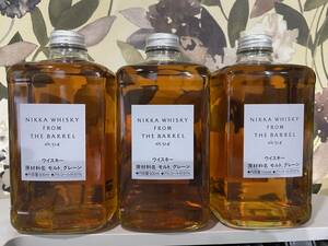 即買★入手困難!!NIKKA♪ニッカウヰスキー フロム ザ バレル 51.4% 500ml 3本 送料無料