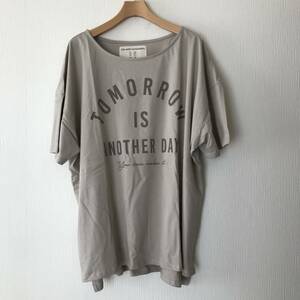 未使用新品■レディース半袖Tシャツ■オーガニックコットン■大きいサイズ4L