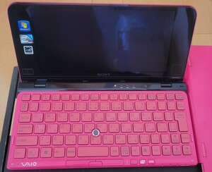 SONY コンパクトPC VAIO VPCP11AKJ ピンク