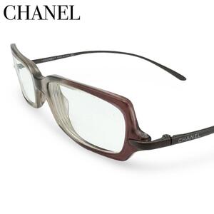 CHANEL　シャネル 3042-T 度入り メガネ 眼鏡 めがね レディース メンズ レッド