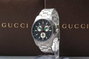 [箱付き・美品] Gucci 126 G-Timeless YA126267 グッチ Gタイムレス クオーツ クロノグラフ