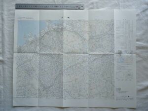 【古地図 昭和50年代】『丸亀』五万分一地形図NI-53-27-3(岡山及丸亀3号)【香川 坂出善通寺 鉄道予讃本線土讃本線 高松琴平電鉄 金刀比羅宮