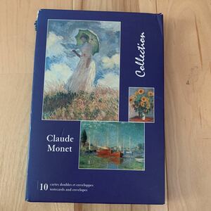 claude monet コレクションポストカード封書セット