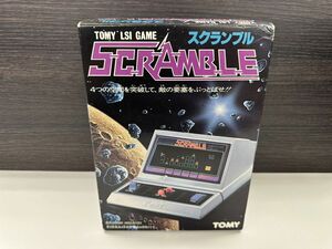 G316-X6-119 TOMY トミー LSI GAME SCRAMBLE LSIゲーム スクランブル 昭和レトロゲーム 現状品①