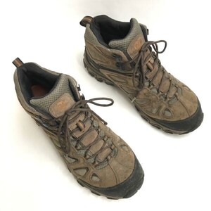 メレル/MERRELL☆Pulsate Mid Waterproof Hiking Boot/トレッキングシューズ/ブーツ【29.0/brown】登山靴/Leather/Boots/shoes◇bWB113-6