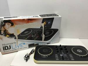 ♪Numark ヌマーク iDJ LIVEⅡDJコントローラー Mac/PC/iPad/iPhone用 DJ機器 通電・動作未確認 現状品 中古 (NF241204) 432-25