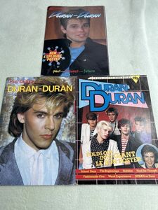 DURAN DURAN デュランデュラン 　ポスター型洋書　3種類