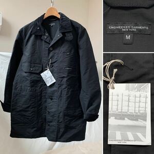 新品 エンジニアドガーメンツ ENGINEERED GARMENTS ロング ロガー ジャケット 黒 ブラック メンズ LONG LOGGER JACKET コート 送料無料