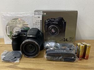 D5A031◆新古品◆ フジフイルム FUJIFILM ファインピクス FINEPIX S ブラック ロングズームデジタルカメラ S3200