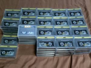 Digtal Audio Tape DAT 中古品　合計87本　45分1本　60分11本　90分70本　SONY、TDK製品