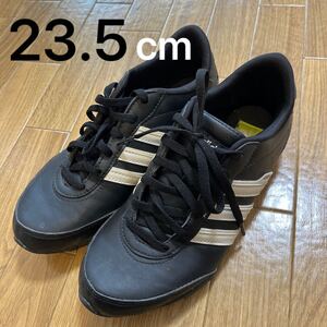 ♪♪⑪23.5cm☆adidas アディダス ゴルフシューズ？ブラック