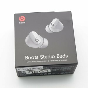 3858▲【未開封品】Beats Studio Buds ワイヤレスイヤホン ノイズキャンセリング IPX4 Apple/Androidデバイスに対応 ムーングレイ【0603】