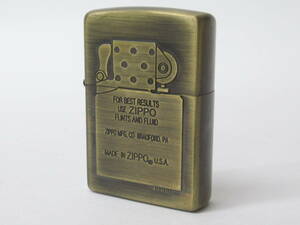 ｗG25〇ZIPPO SOLID BRASS 2010年製 ジッポー ソリッドブラス 真鍮 喫煙具 ライター