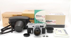 [A Top Mint] Nikon S3 Year 2000 Limited Edition w/NIKKOR-S 50mm f/1.4 Lens 9181