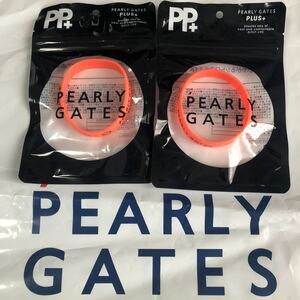 【新品】2本組PEARLY GATES パーリーゲイツ シリコンブレスレット 虫が寄ってこない香り ブレスレット アンクレット 2