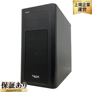 自作パソコン Fractal デスクトップ パソコン i7 7700 16GB SSD 275GB 525GB GTX 1070 OS無 中古 M9570344