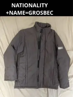 NATIONALITY+NAME=GROSBEC 中綿ジャケット(L)