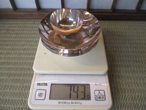 《和》銀杯　銀盃3点セット　純銀製　143ｇ　つぶし　本物保証　刻印有