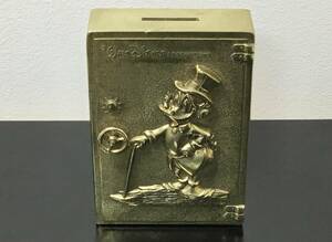 【 USA Disney 】1990年代購入『 レトロなドナルド金庫貯金箱 』アナハイム ディズニーランド 個人別宅保管