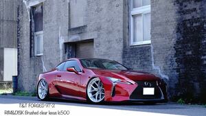 21インチ 4本セット T&T forged 鍛造 ホイール レクサス トヨタ 全車種に対応 LC500 RCF RC GS LS スープラ I S F SC LC オーダーで作製 