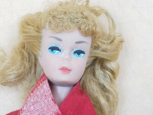 Y6-174▲バービー人形 着せ替え人形 人形 当時物 ヴィンテージ 1962年　マテル社