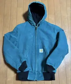 Carhartt 90s USA アクティブジャケット ターコイズ グリーン