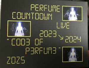 Perfume Countdown Live 2023→2024 ”COD3 OF P3RFUM3” ZOZ5 【初回限定盤】Blu-ray