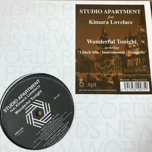 【LP】Studio Apartment- Wonderful Tonight kimara lovelace スタジオアパートメント　daishi dance