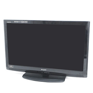 【中古】SHARP 32型 液晶テレビ AQUOS LC-32V5-B リモコンなし 液晶画面いたみ [管理:1150029946]