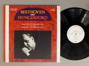 ●米LP HUNGERFORD/BEETHOVEN-SONATAS OP2 NO1 & OP2 NO2.●