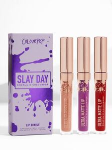 Colourpop Slay day Shayla × Colourpop カラーポップ リップ3色セット リップグロス