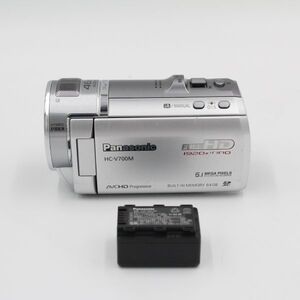 ★良品★ PANASONIC パナソニック HC-V700M シルバー