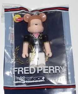 希少 未使用品 フレッドペリー FRED PERRY ベアブリック BE@RBRICK MODS 70% フィギュア ストラップ キーホルダー モッズ リプトン