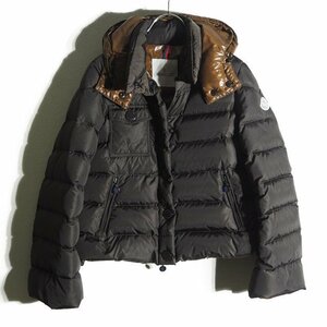 P1980h15　▼MONCLER モンクレール▼　CHATEL シャテル フード付き ショート ダウンジャケット ブラウン 00 / Ａライン 茶 白タグ 秋冬