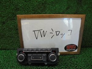 8ET5625 FA6-2)) フォルクスワーゲン シロッコ ABA-13CAV 2010年 TSI 純正 エアコンスイッチパネル　5K0907044BS