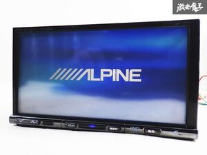 【動作OK 保証付】 ALPINE アルパイン HDDナビ ナビ カーナビ 地図データ 2009年 CD DVD ワンセグ VIE-X075B 即納 棚